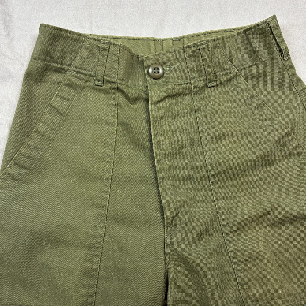 VTG OG-507 Utility Trousers Pants Mens 25x28 Green Olive Fatigue Army